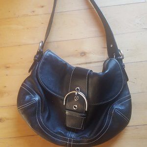 Authentic Black Coach Purse